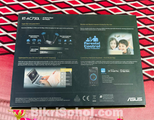 Asus RT AC750L DUAL BAND ROUTER